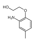 2-(2-amino-4-methylphenoxy)ethanol Structure