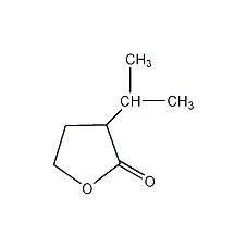 2-Isopropyl-4-butanolide Structure