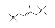 (E)-2-methyl-1,4-bis(trimethylsilyl)but-2-ene Structure