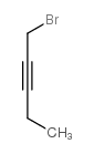 1-Bromo-2-pentyne Structure