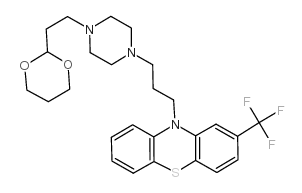 奥沙氟嗪结构式