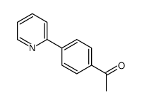 1-(4-pyridin-2-ylphenyl)ethanone结构式