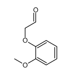 2-(2-Methoxyphenoxy)acetaldehyde结构式