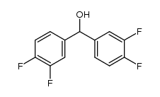 bis-(3,4-difluorophenyl)methanol结构式