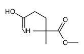 methyl 5-amino-2,2-dimethyl-5-oxopentanoate Structure