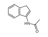 N-acetyl-3-amino-1H-indene结构式