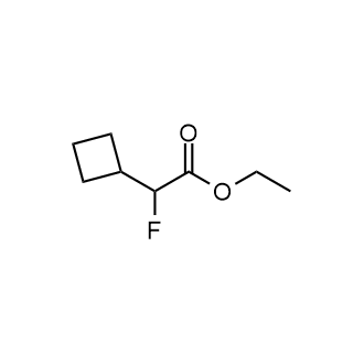 α-氟环丁烷乙酸乙酯结构式