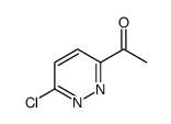 3-乙酰基-6-氯哒嗪结构式