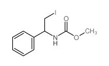 Carbamic acid,(2-iodo-1-phenylethyl)-, methyl ester (9CI)结构式