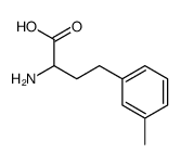 2-amino-4-(3-methylphenyl)butanoic acid Structure