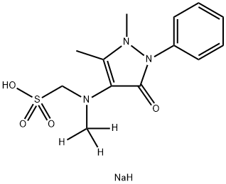 Metamizole-d3 sodium Structure
