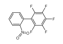 pentafluorophenyl-2'-nitro-1,1'-biphenyl Structure