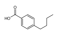 4-正丁基苯甲酸结构式