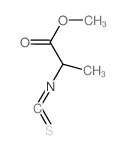 METHYL N-(THIOXOMETHYLENE)-L-ALANINATE Structure