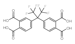 4,4'-(Hexafluoroisopropylidene)diphthalic acid structure