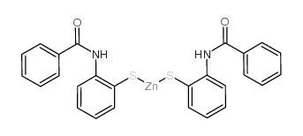 2,2’-二苯甲酰氨基二苯二硫锌结构式