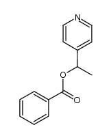 1-(4-Pyridyl)ethyl benzoate Structure
