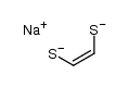 disodium cis-ethene-1,2-dithiolate Structure