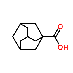 Adamantanecarboxylic acid Structure