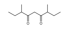3,7-二甲基-4,6-壬二酮结构式
