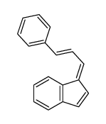 1-cinnamylideneindene Structure