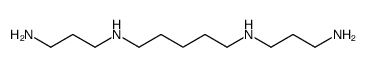 N,N'-bis(3-aminopropyl)cadaverine Structure
