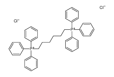 triphenyl(6-triphenylphosphaniumylhexyl)phosphanium,dichloride Structure