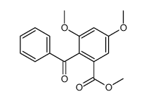 methyl 2-benzoyl-3,5-dimethoxybenzoate Structure