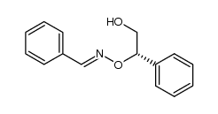 benzaldehyde (E)-O-[(1S)-2-hydroxy-1-phenylethyl]oxime Structure