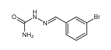 3-bromobenzaldehyde semicarbazone Structure