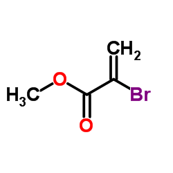α-溴丙烯酸甲酯结构式
