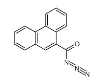 phenanthrene-9-carbonyl azide Structure
