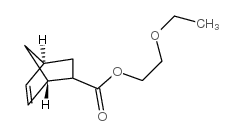 5-Norbornene-2-carboxylic 2'-ethoxyethyl ester Structure