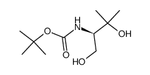 Carbamic acid, [(1R)-2-hydroxy-1-(hydroxymethyl)-2-methylpropyl]-, 1,1- Structure