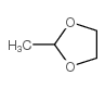 2-甲基-1,3-二氧戊环结构式