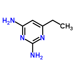 6-Ethyl-2,4-pyrimidinediamine structure