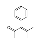 4-甲基-3-苯基-3-戊烯-2-酮结构式