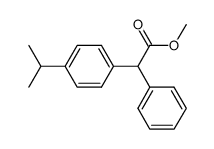 <4-Isopropyl-phenyl>-phenylessigsaeure-methylester结构式