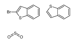 2-溴二苯并噻吩-5,5-二氧化物结构式
