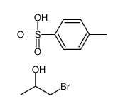 1-bromopropan-2-ol,4-methylbenzenesulfonic acid结构式