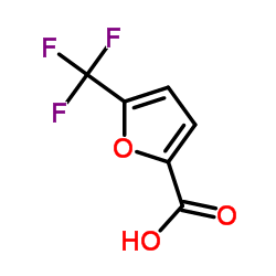 5-(三氟甲基)呋喃-2-羧酸结构式