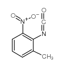 2-甲基-6-异氰酸硝基苯结构式