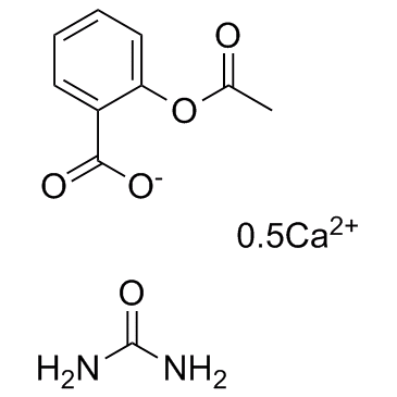 Carbasalate Calcium Structure