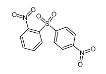 2,4'-dinitrophenyl sulfone Structure