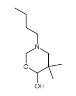 3-(butyl-hydroxymethyl-amino)-2,2-dimethyl-propionaldehyde Structure