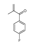 1-(4-fluorophenyl)-2-methylprop-2-en-1-one结构式
