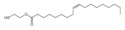 (Z)-9-十八烷酸(2-巯基-乙基)酯结构式