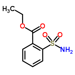 Ethyl 2-sulfamoylbenzoate structure