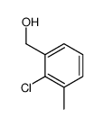 (2-氯-3-甲基苯基)甲醇结构式