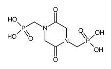 N,N’-bis(phosphonomethyl)-2,5-diketopiperazine结构式